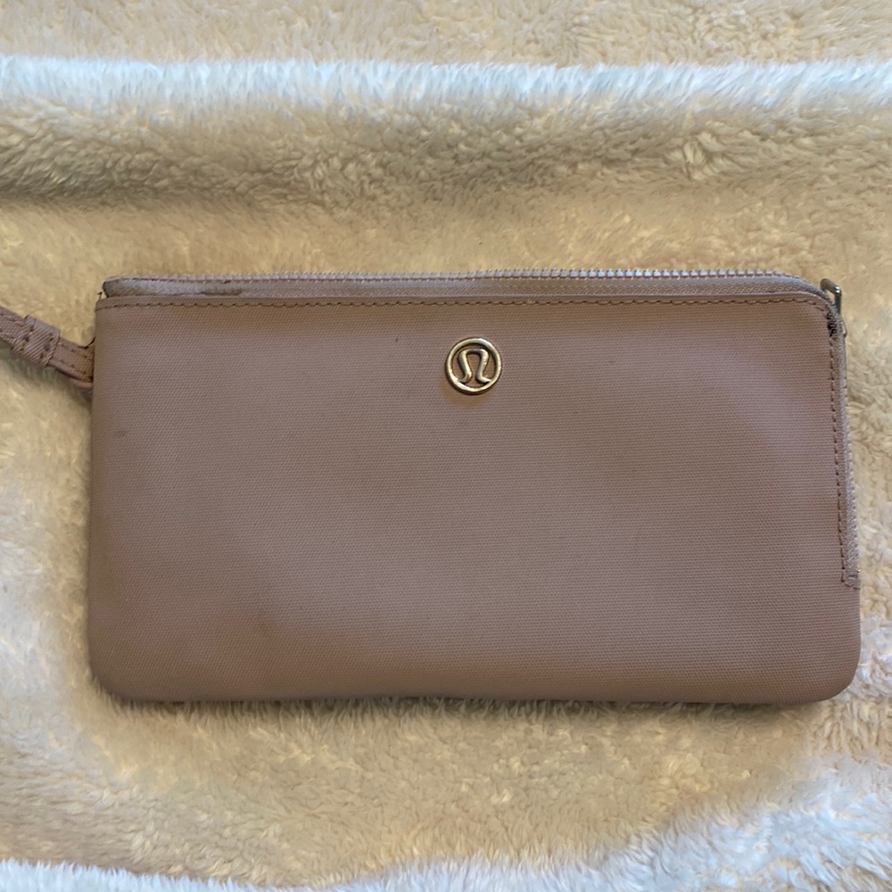 Lululemon rose wallet/wristlet